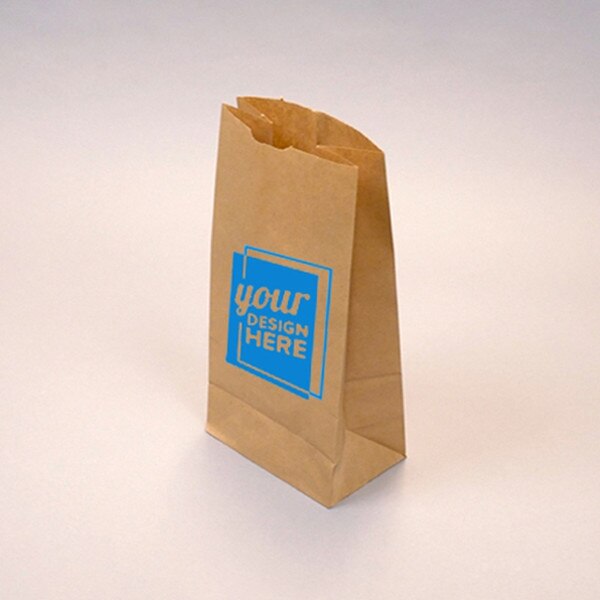 Custom-Printed Natural Kraft 8-lb G